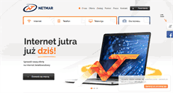 Desktop Screenshot of netmar.net.pl