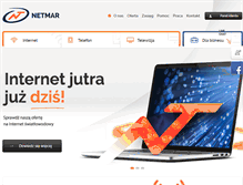 Tablet Screenshot of netmar.net.pl